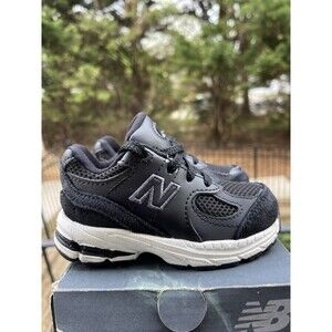 New Balance 2002R Black Phantom IC2002BK Size 6C Pre School Boys Shoes